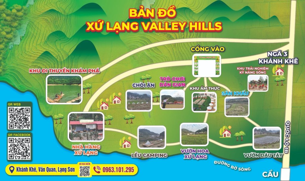 Bản đồ Xứ Lạng Valley